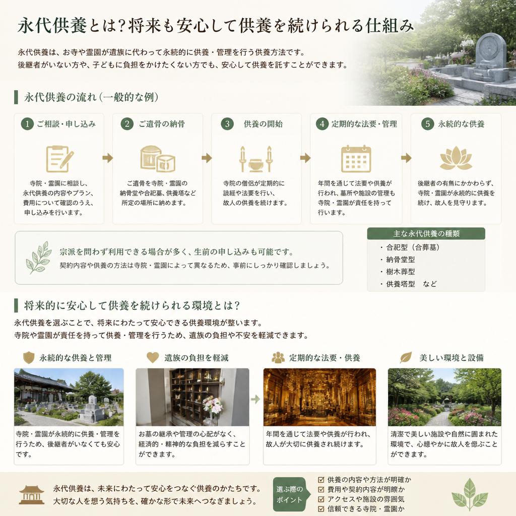 永代供養の安心感